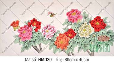Hình Ảnh Hoa Mẫu Đơn May Mắn HMD20, Hình Hoa Mẫu Đơn