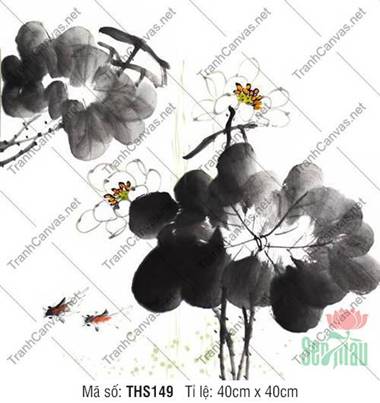 Hình Ảnh Hoa Sen Tuyệt Đẹp THS149, Tranh Hoa Sen